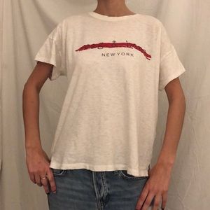 Rag and Bone logo tee